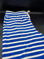 Talbots Blue Striped Terry Cloth Shorts