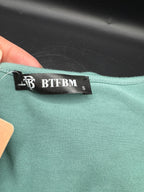 BTFBM Teal T-Shirt Dress