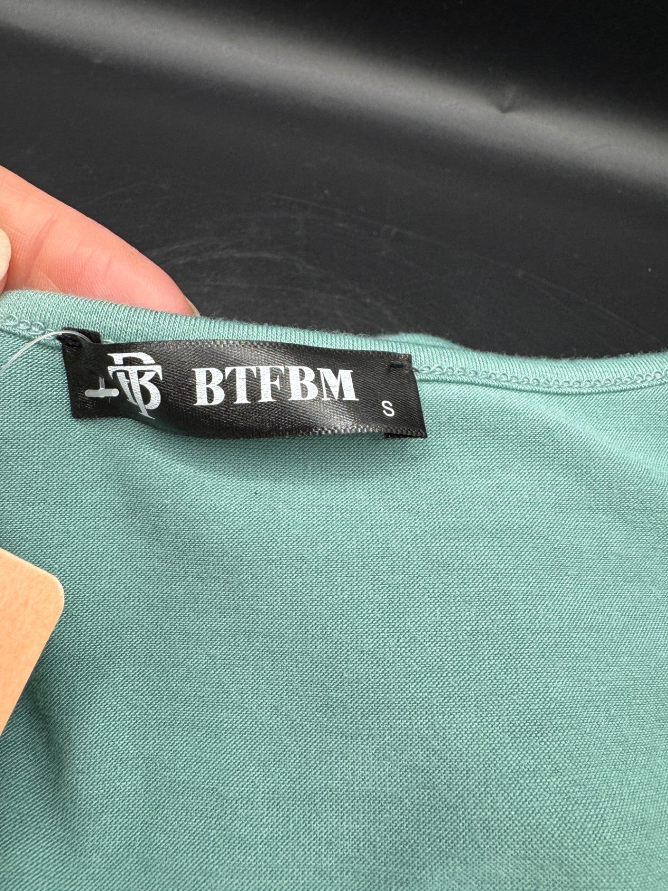 BTFBM Teal T-Shirt Dress