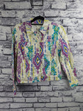 Jones NY IKAT Denim Jacket