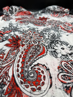 AB Studio Layered Paisley Print Shirt