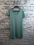 BTFBM Teal T-Shirt Dress