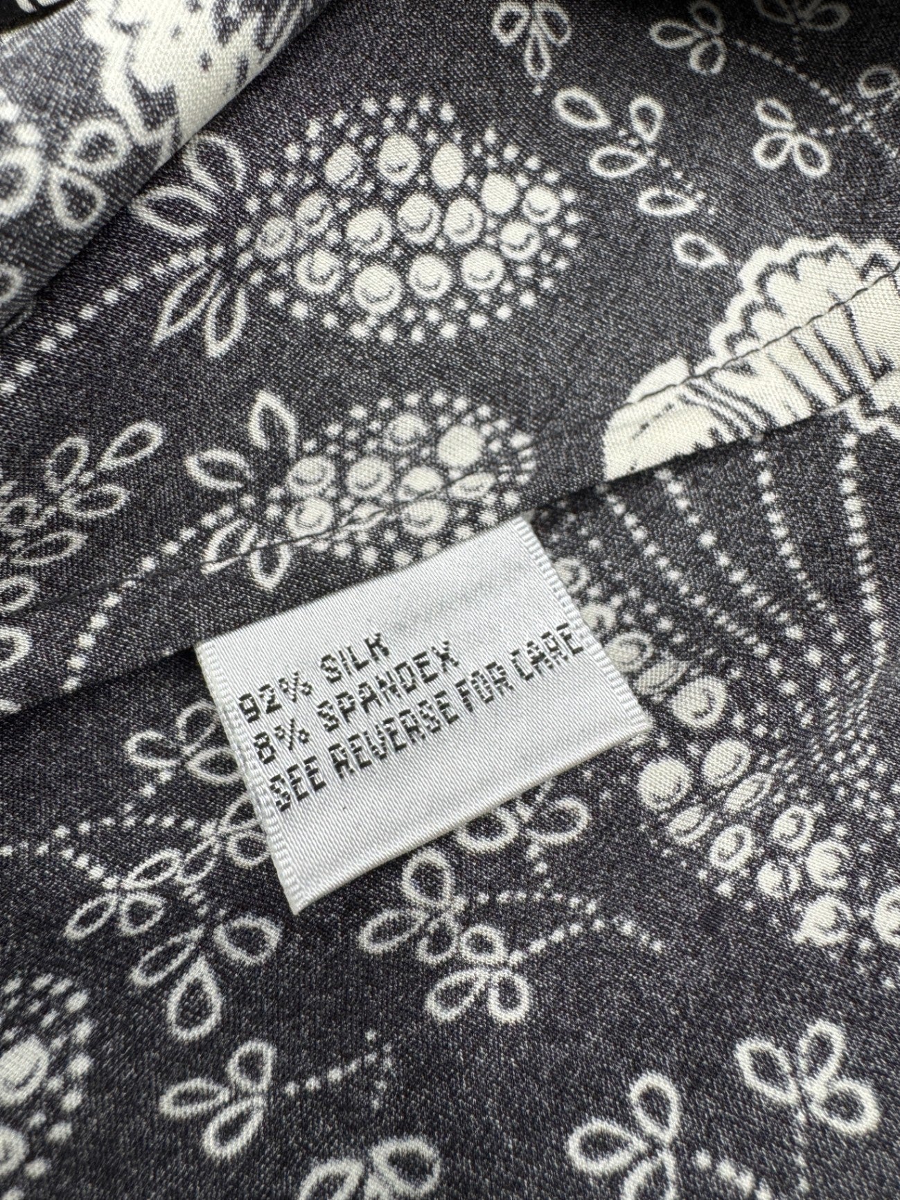 Talbot's Silk Floral Sleeveless Blouse