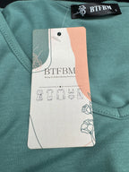 BTFBM Teal T-Shirt Dress