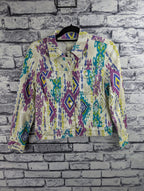 Jones NY IKAT Denim Jacket