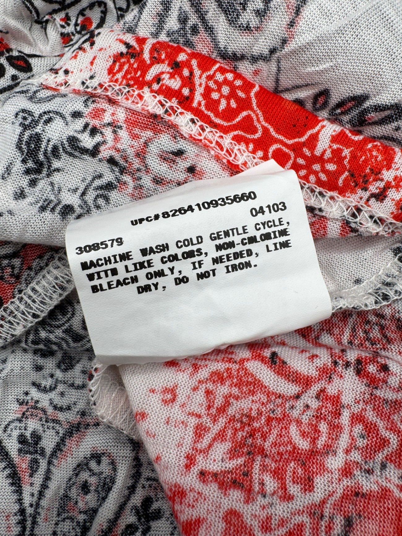 AB Studio Layered Paisley Print Shirt