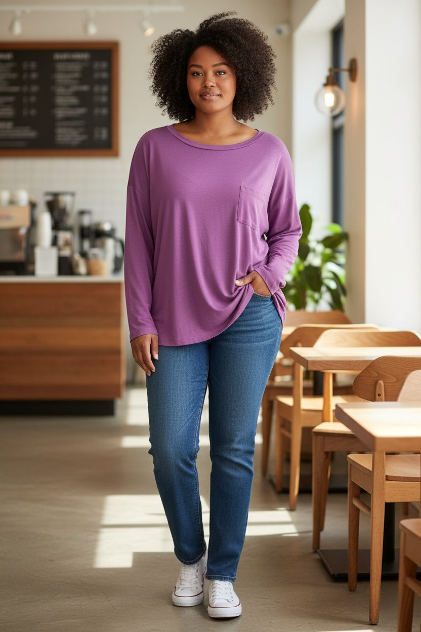 Studio Works Woman Long Sleeve Tee