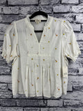 a.n.a. Floral Blouse