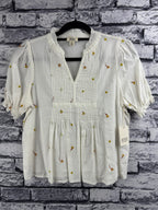 a.n.a. Floral Blouse