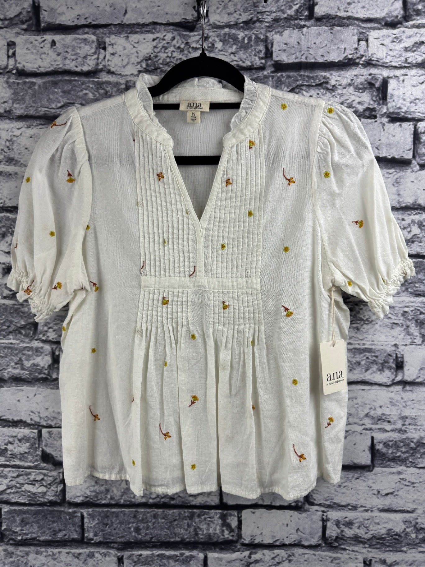a.n.a. Floral Blouse