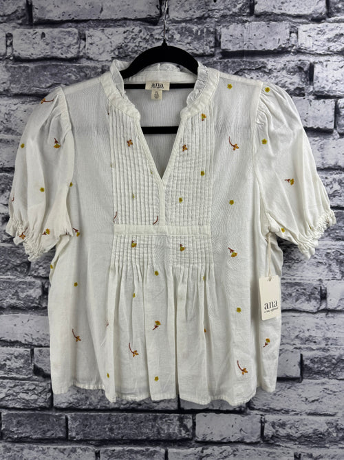 a.n.a. Floral Blouse