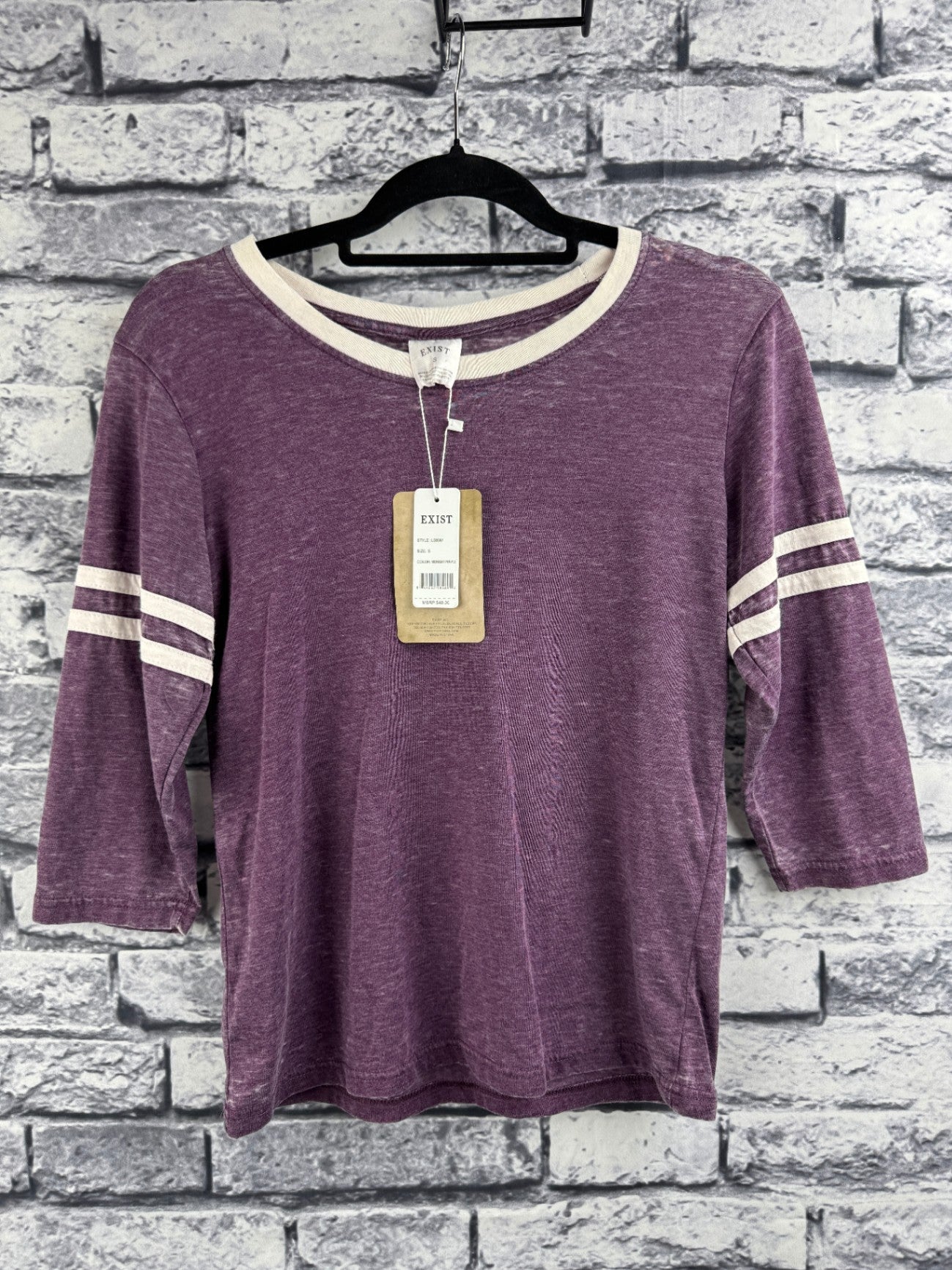 Exist Midnight Purple Long Sleeve Shirt
