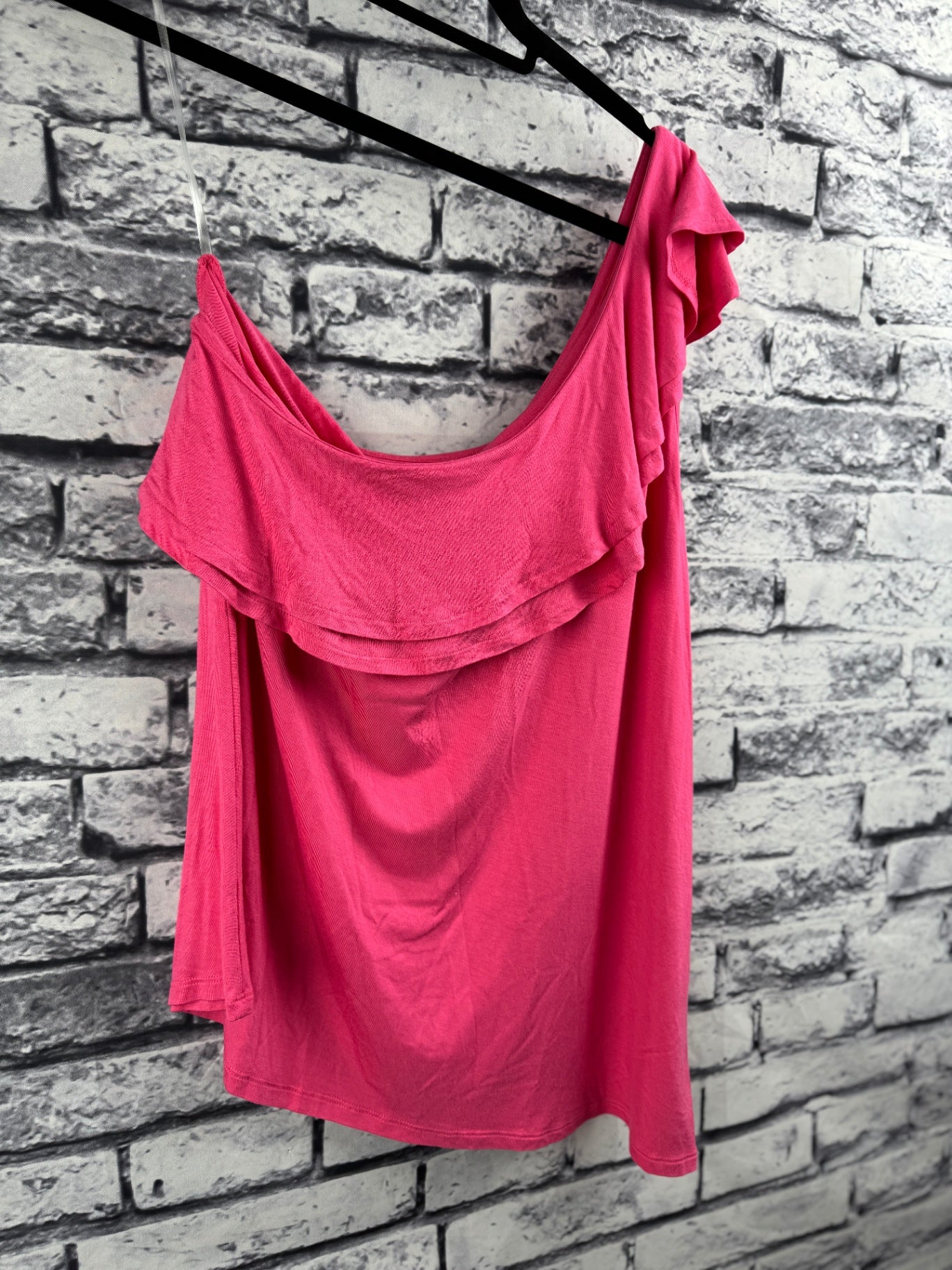 Lane Bryant One Shoulder Tank Top