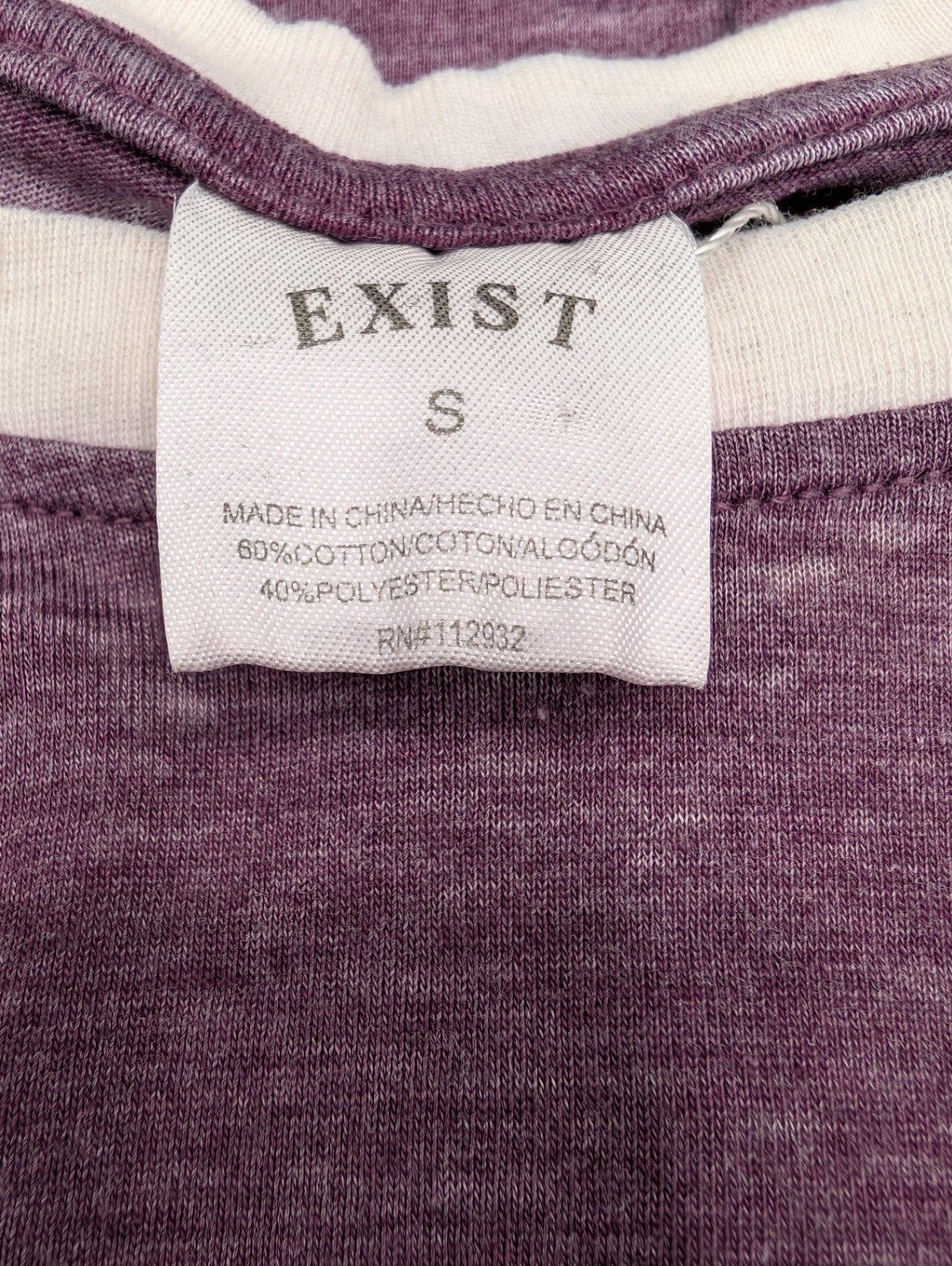 Exist Midnight Purple Long Sleeve Shirt