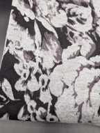 Worthington Gray Floral Sweater