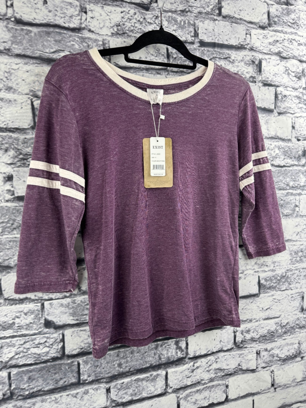 Exist Midnight Purple Long Sleeve Shirt