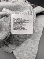 Worthington Gray Floral Sweater