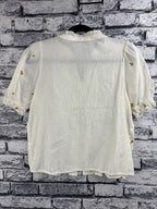 a.n.a. Floral Blouse