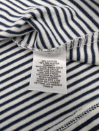 Liz Claiborne Black & White Striped Top