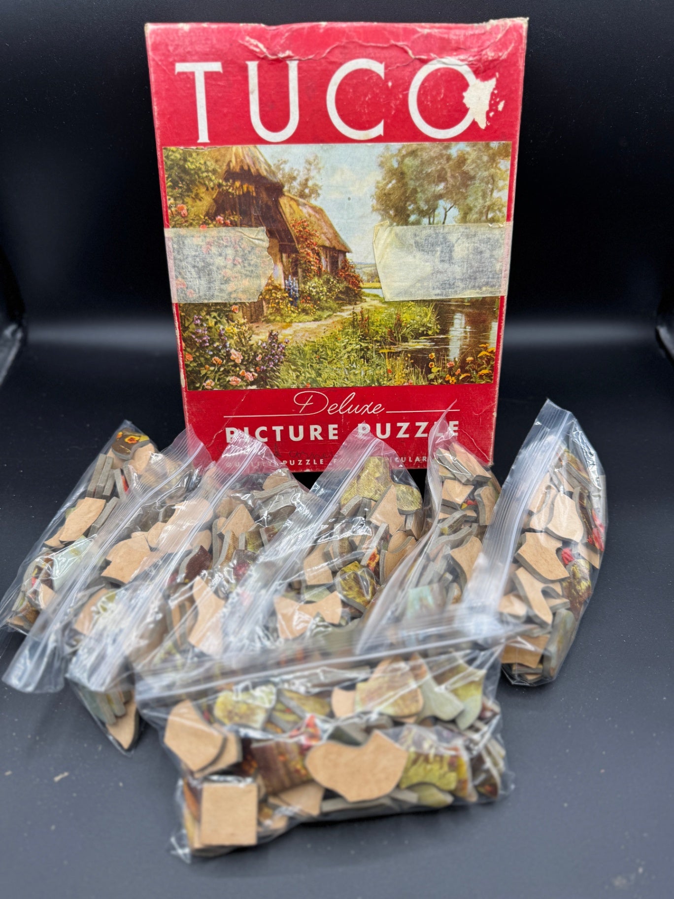 Vintage Tuco Puzzle Pieces, Crafting