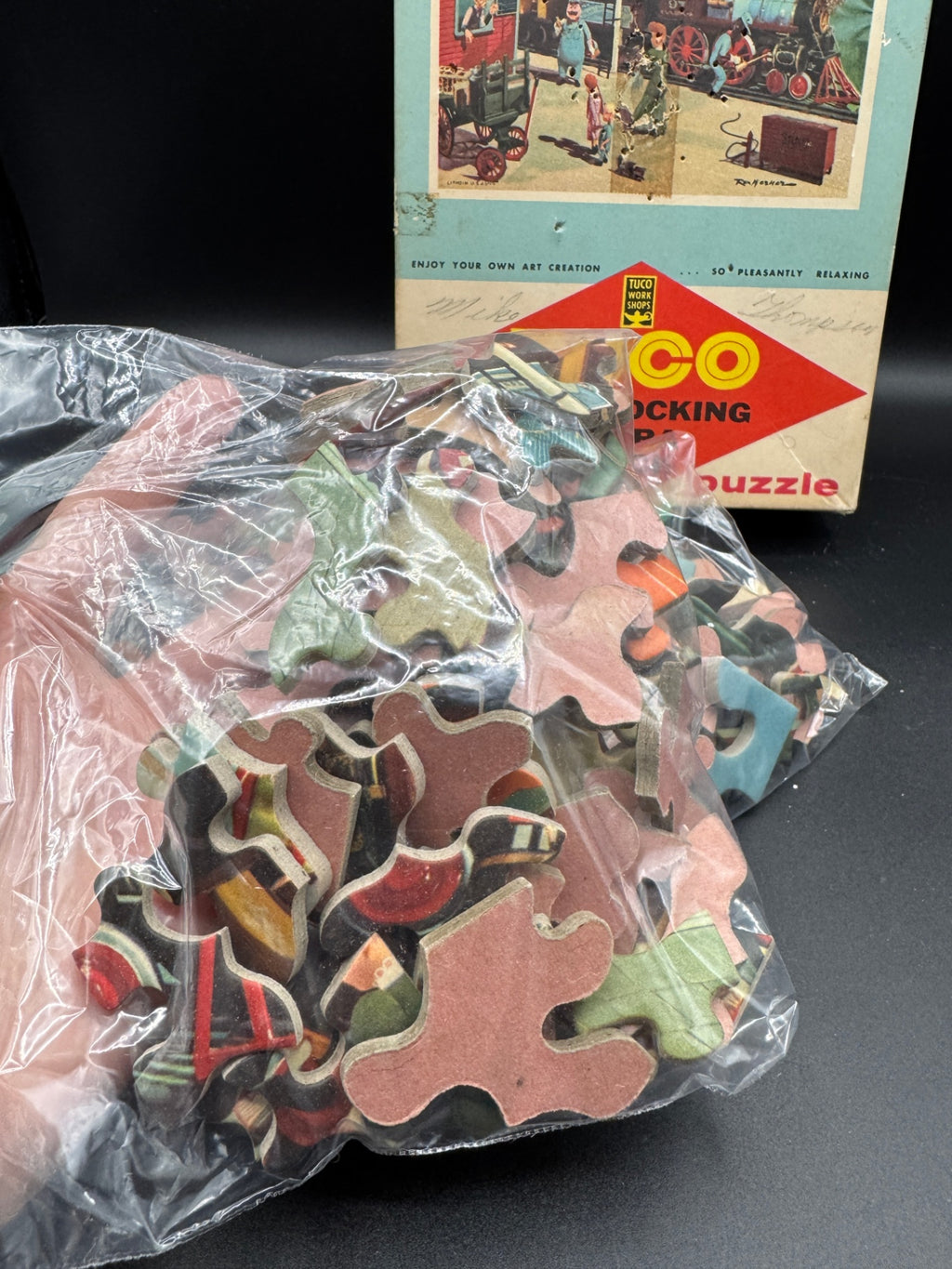 Vintage Tuco Puzzle Pieces, Crafting