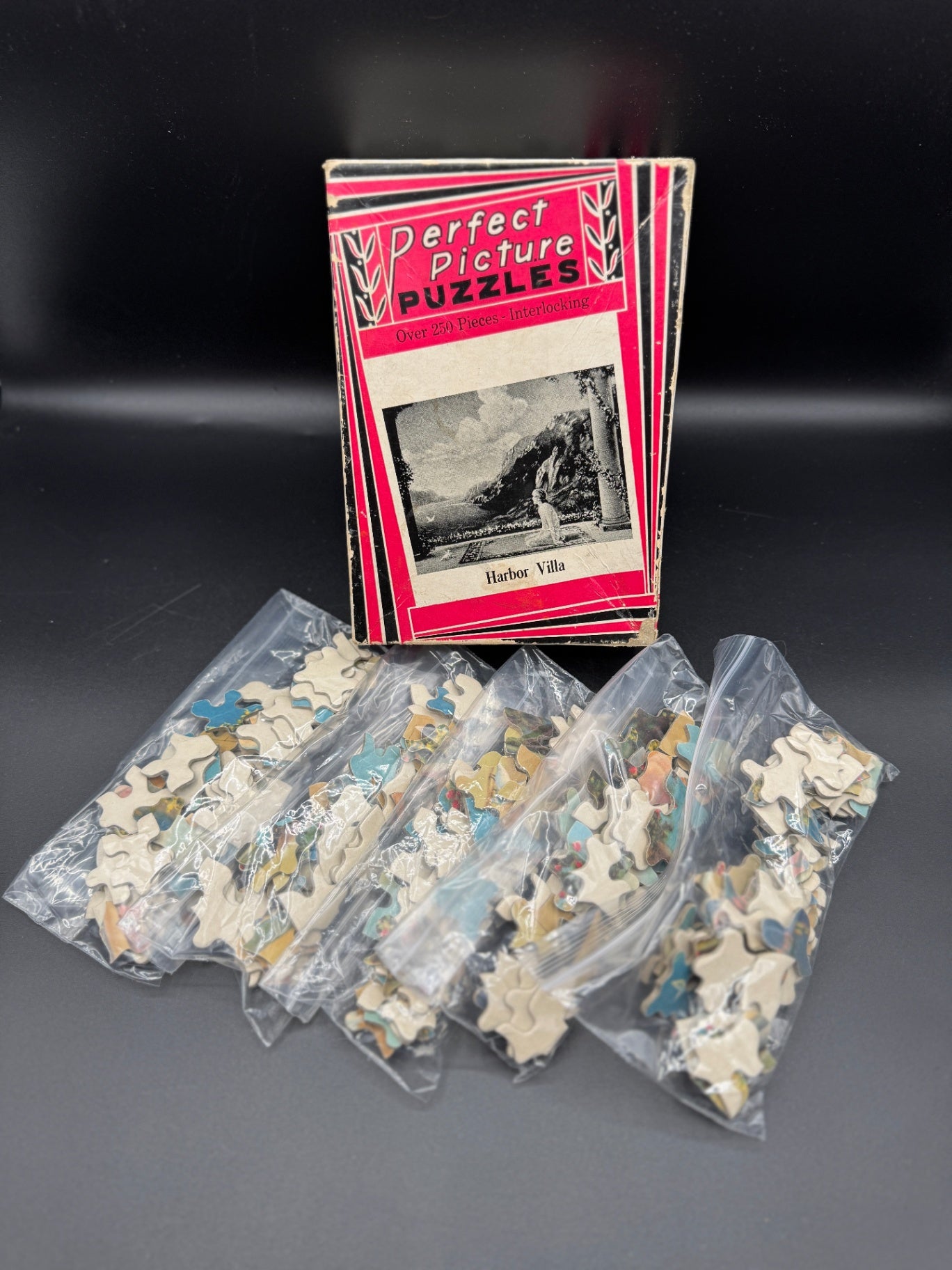Vintage Picture Perfect Puzzle Pieces, Crafting