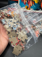 Vintage Jaymar Artistic Picture Puzzle Pieces, Crafting