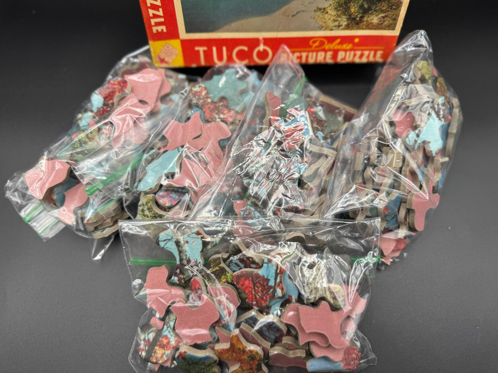Vintage Tuco Puzzle Pieces, Crafting