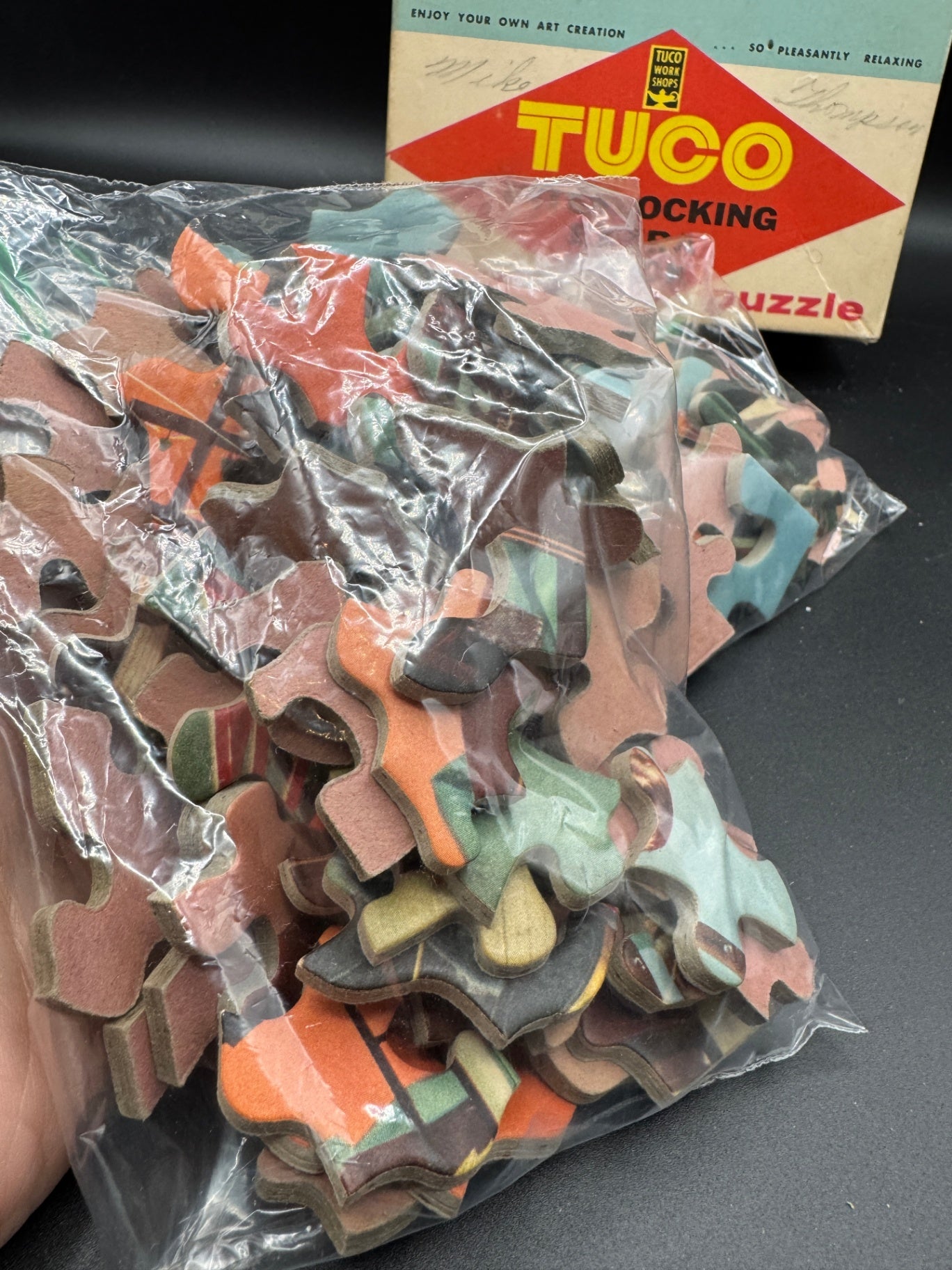 Vintage Tuco Puzzle Pieces, Crafting
