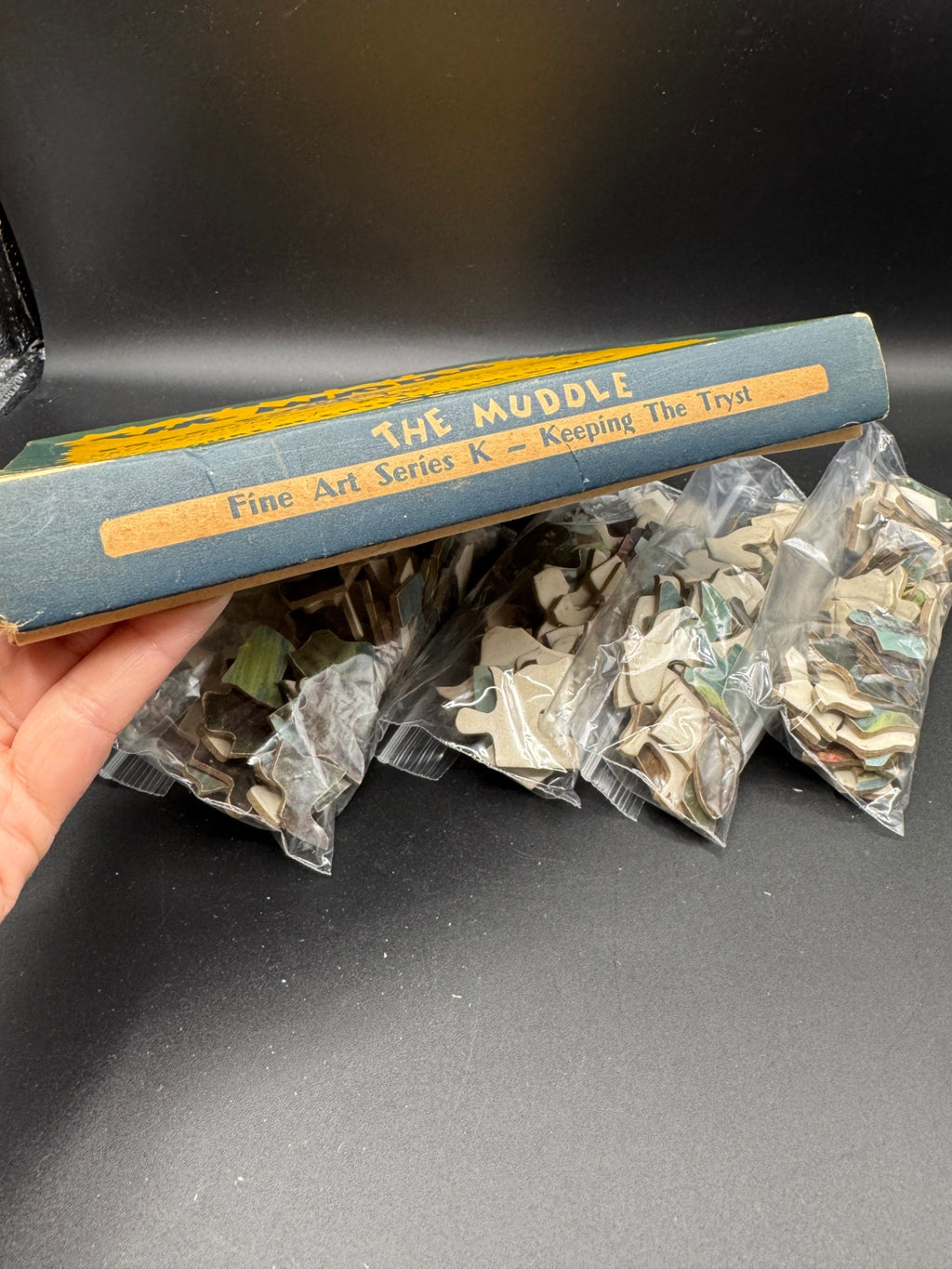 Vintage The Muddle Puzzle Pieces, Crafting