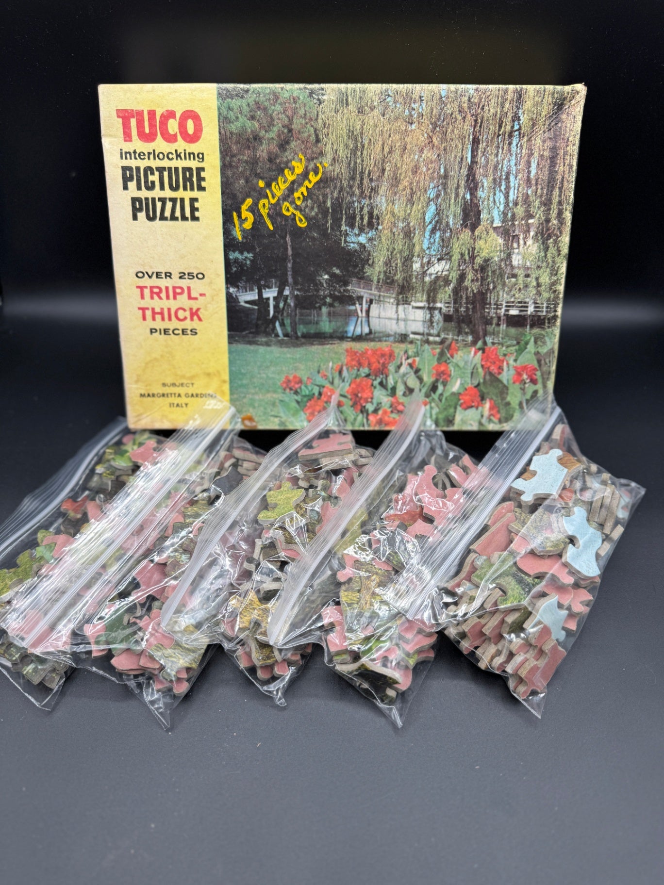 Vintage Tuco Puzzle Pieces, Crafting