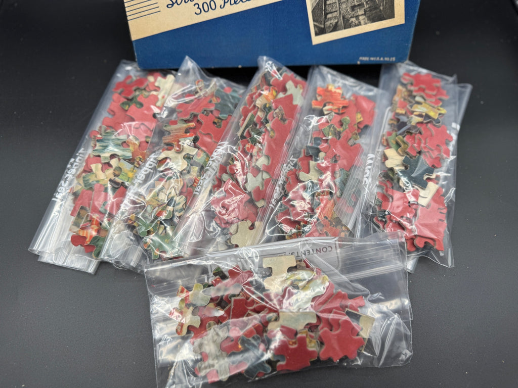 Vintage Stratford Jig Puzzle Pieces, Crafting