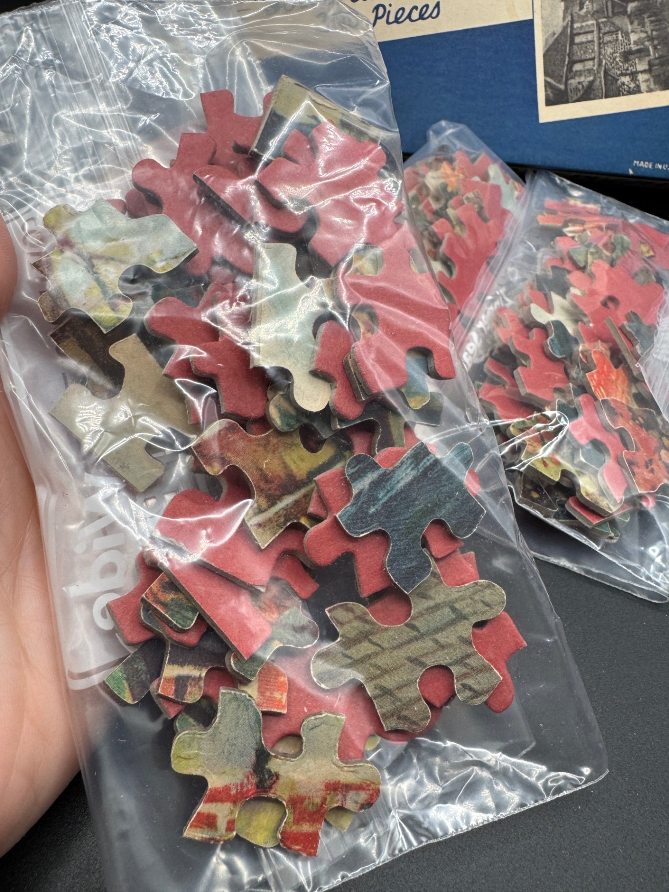 Vintage Stratford Jig Puzzle Pieces, Crafting