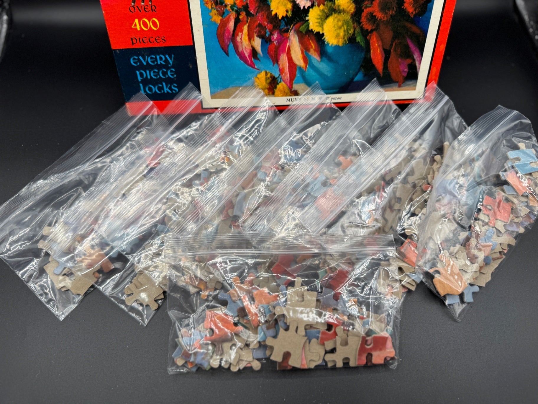 Vintage Jaymar Artistic Picture Puzzle Pieces, Crafting