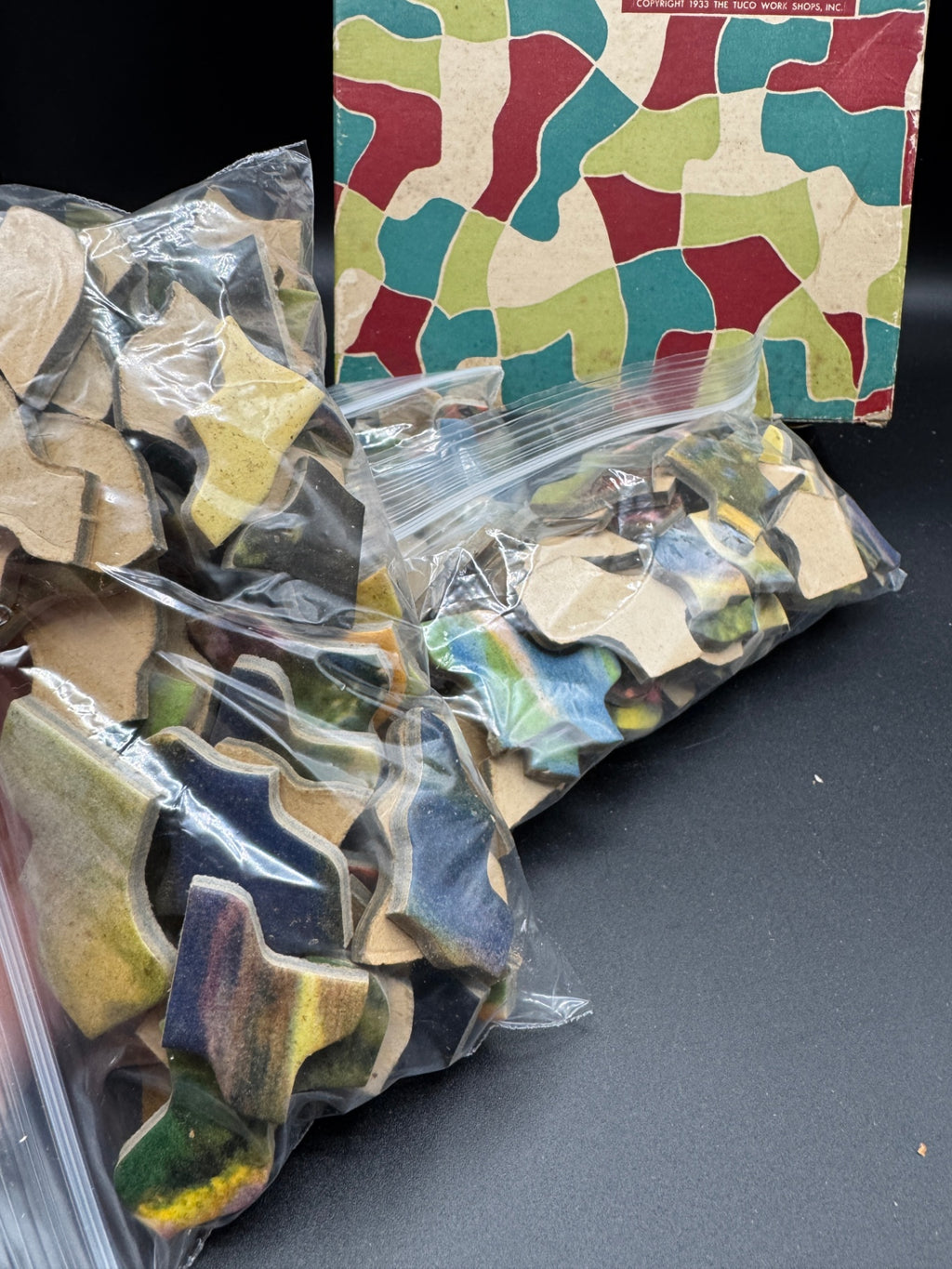 Vintage Tuco Puzzle Pieces, Crafting