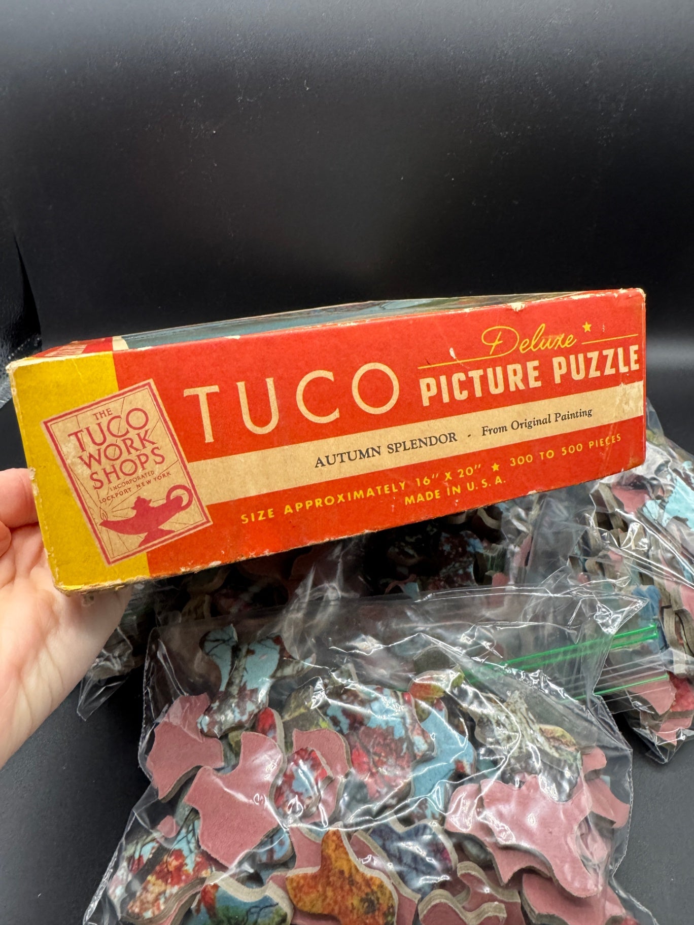 Vintage Tuco Puzzle Pieces, Crafting
