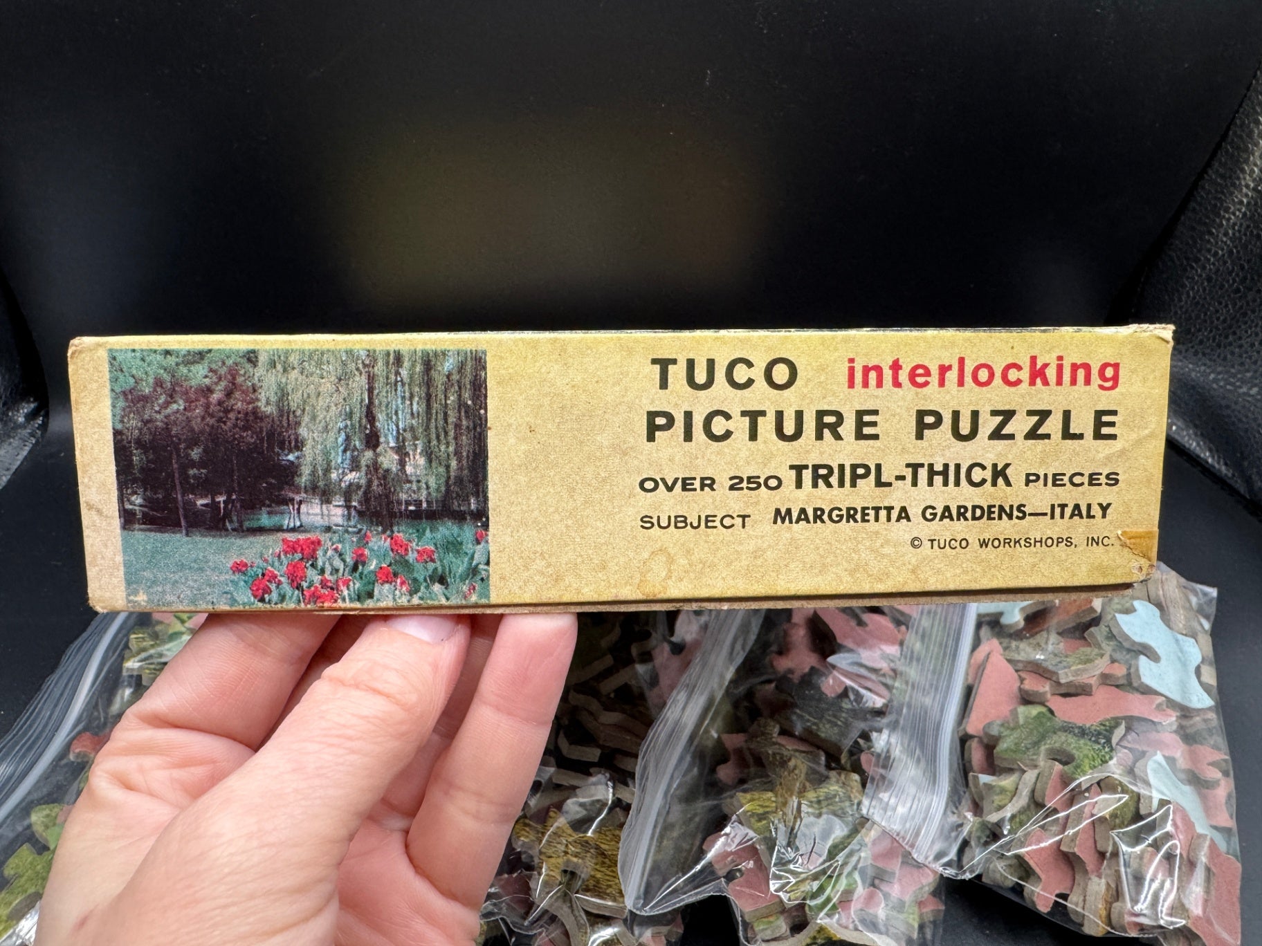 Vintage Tuco Puzzle Pieces, Crafting