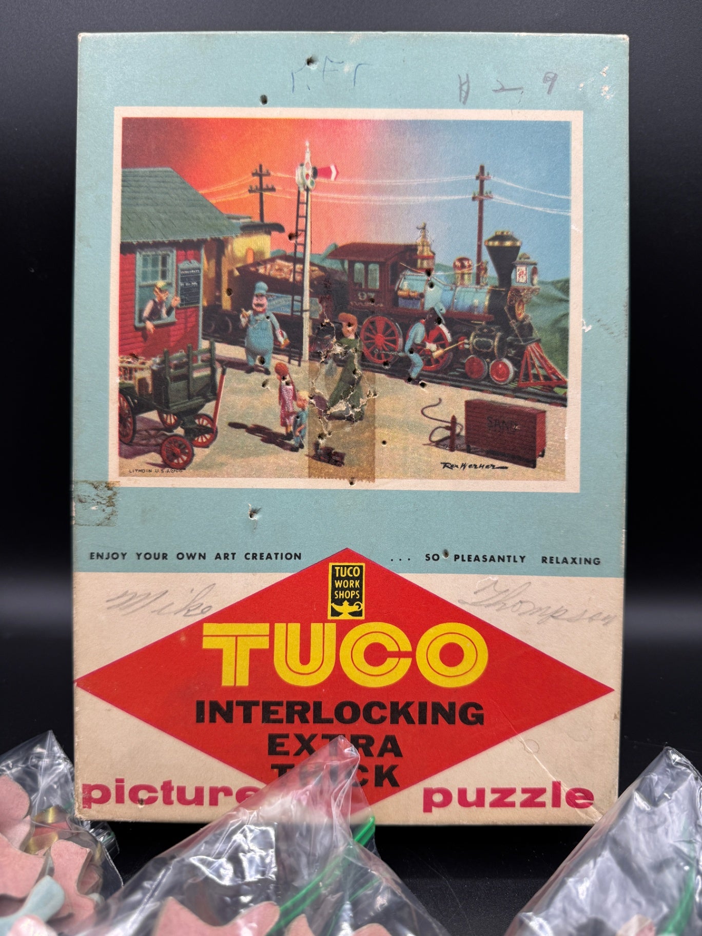 Vintage Tuco Puzzle Pieces, Crafting