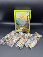Vintage Genesee Picture Puzzle Pieces, Crafting