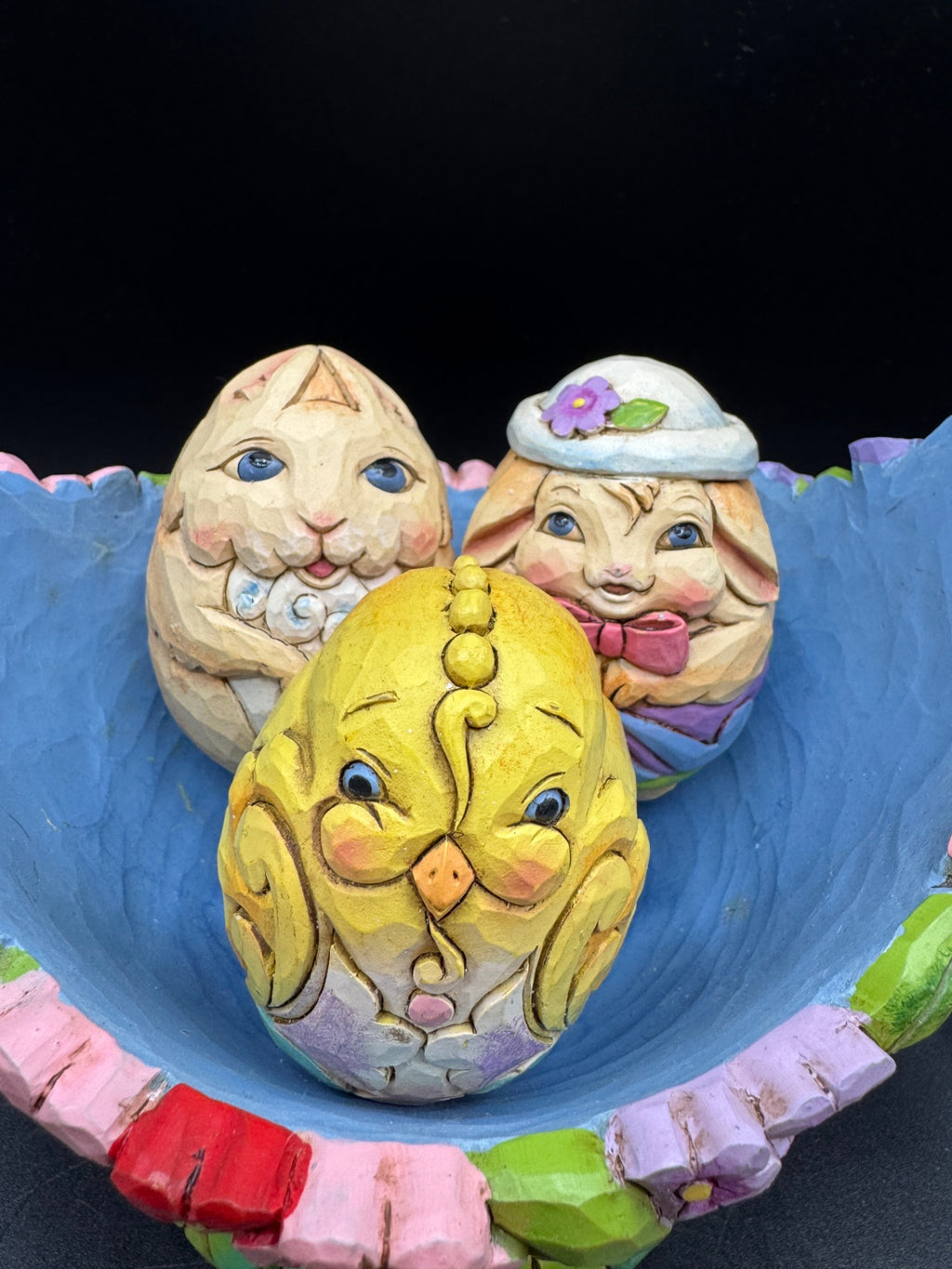 Jim Shore Easter Basket Set