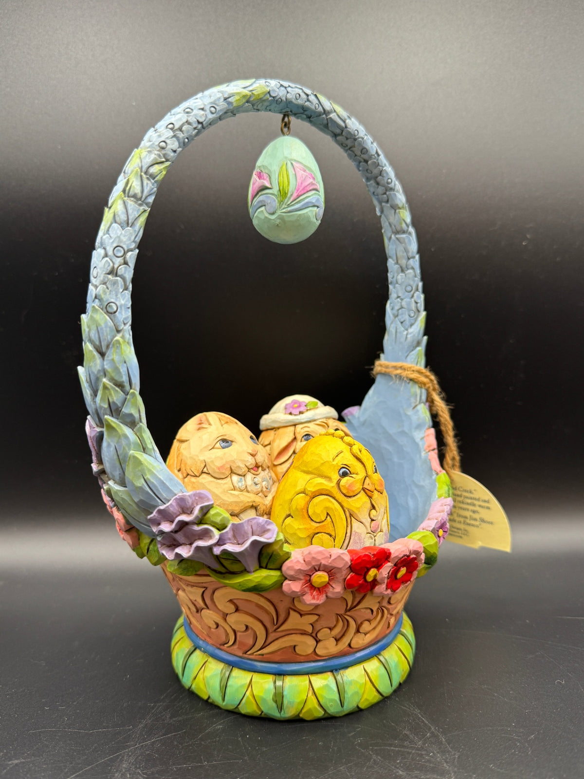 Jim Shore Easter Basket Set