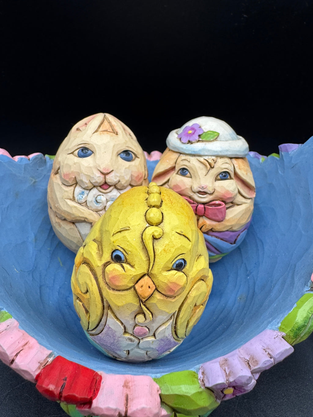 Jim Shore Easter Basket Set