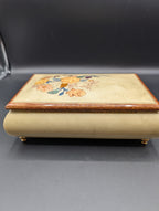 Italian Inlaid Wood Music/Jewelry Box