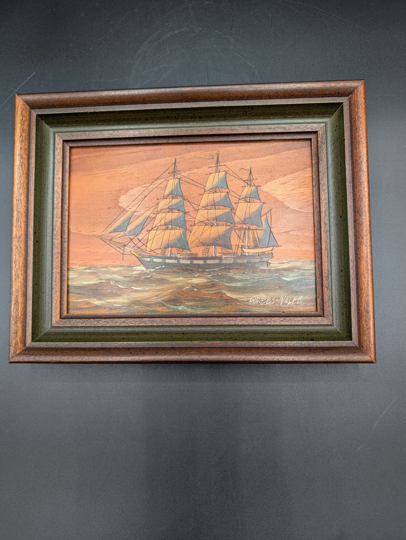 L. Forbes-Wolfe Signed Ships 1976