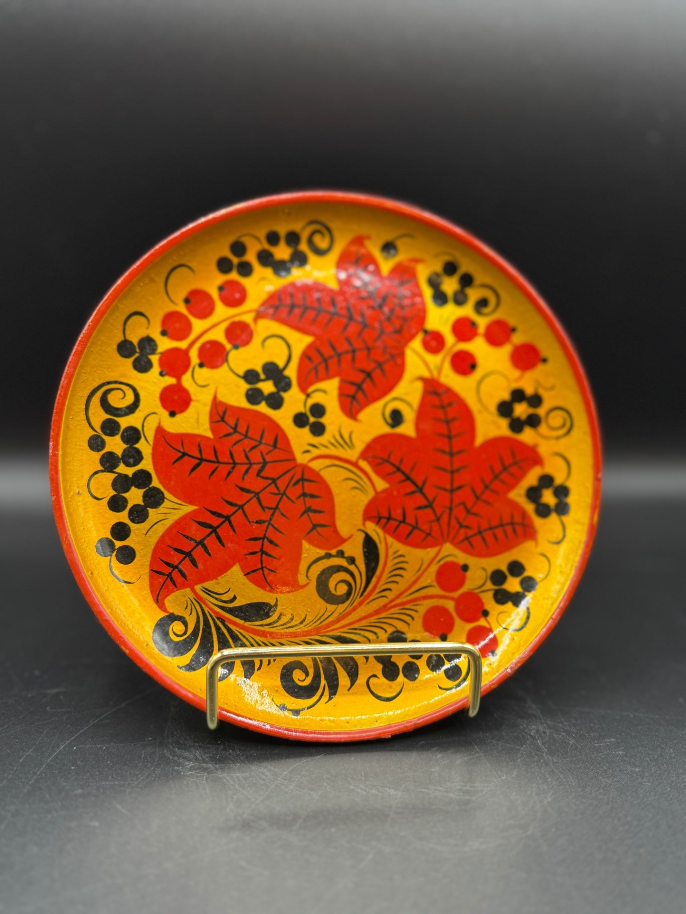 VTG Khokhloma Plate
