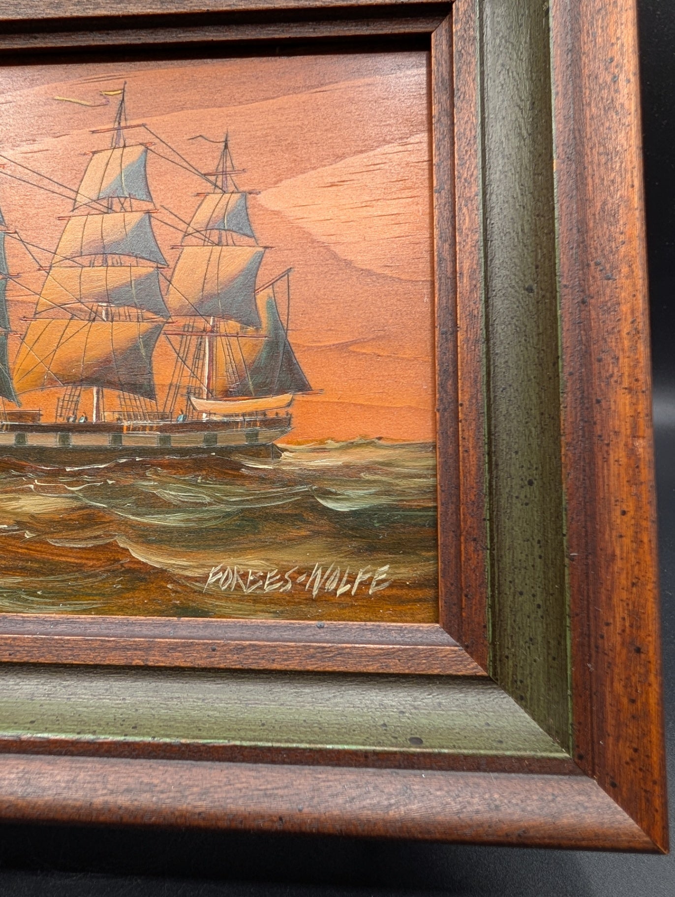 L. Forbes-Wolfe Signed Ships 1976