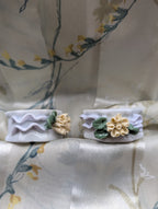 Porcelain Floral Napkin Rings