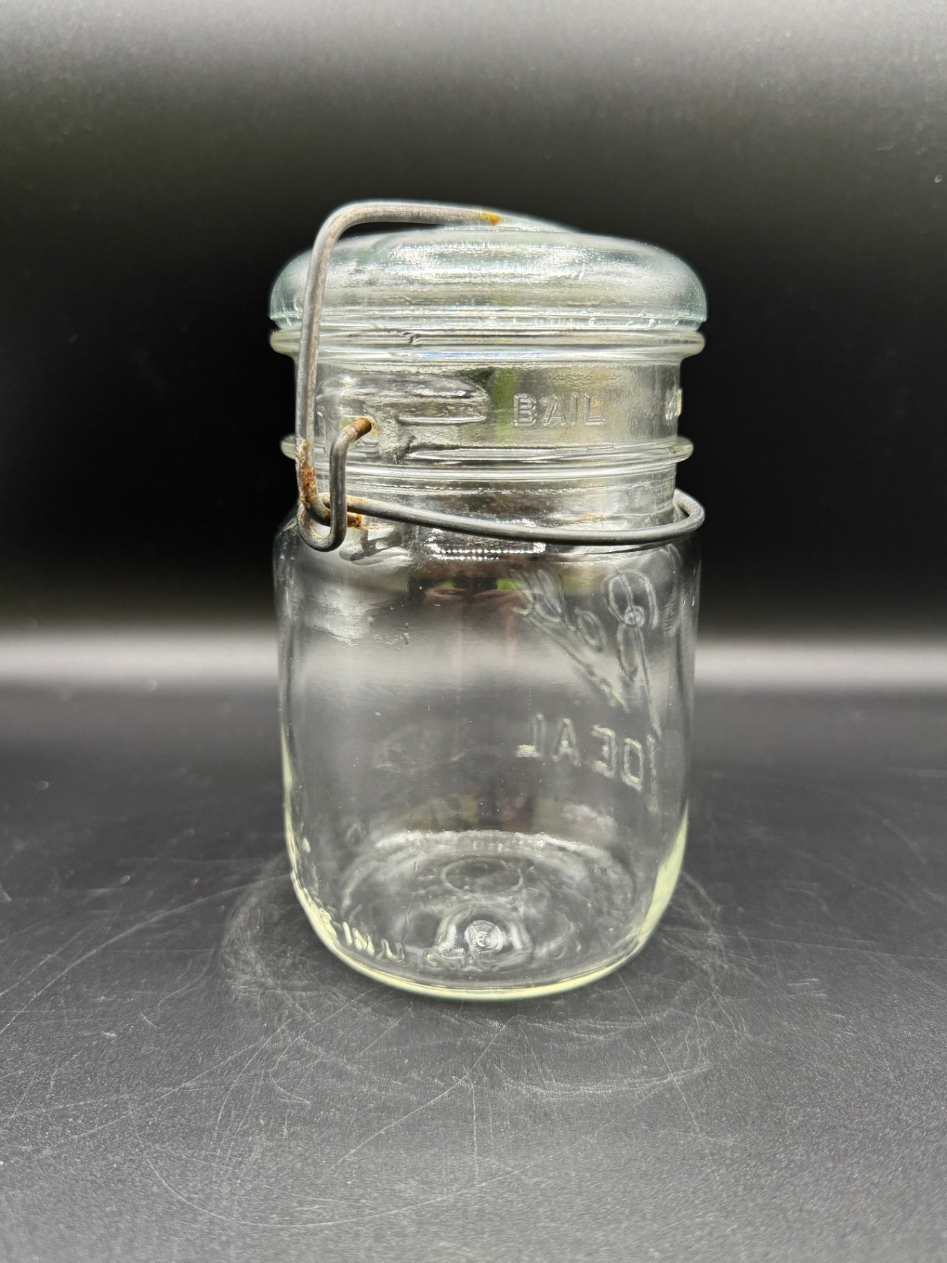 VTG Ball Ideal Glass Lid Mason Jars