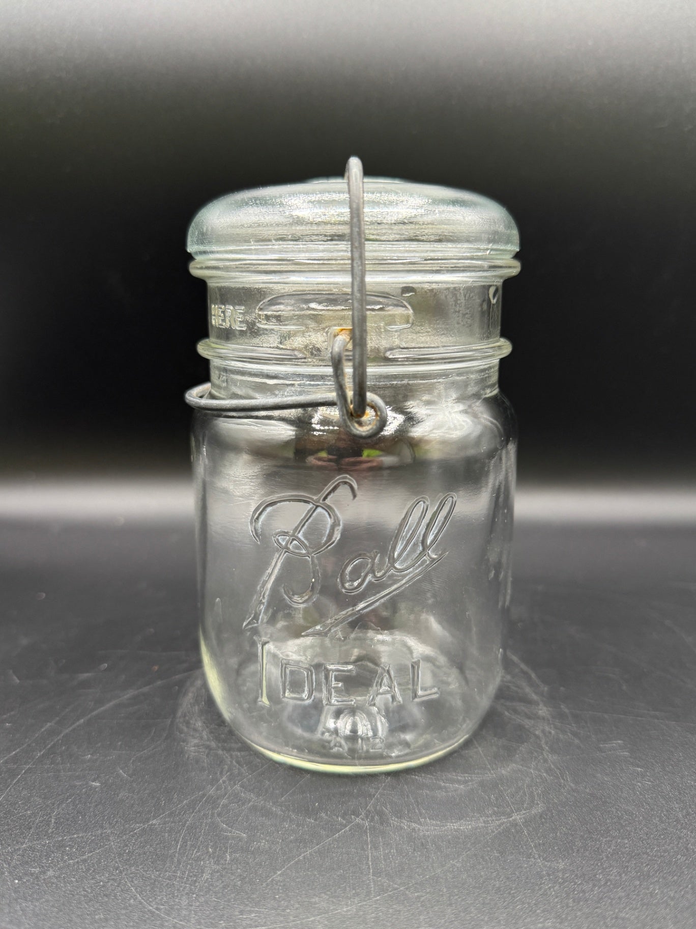 VTG Ball Ideal Glass Lid Mason Jars