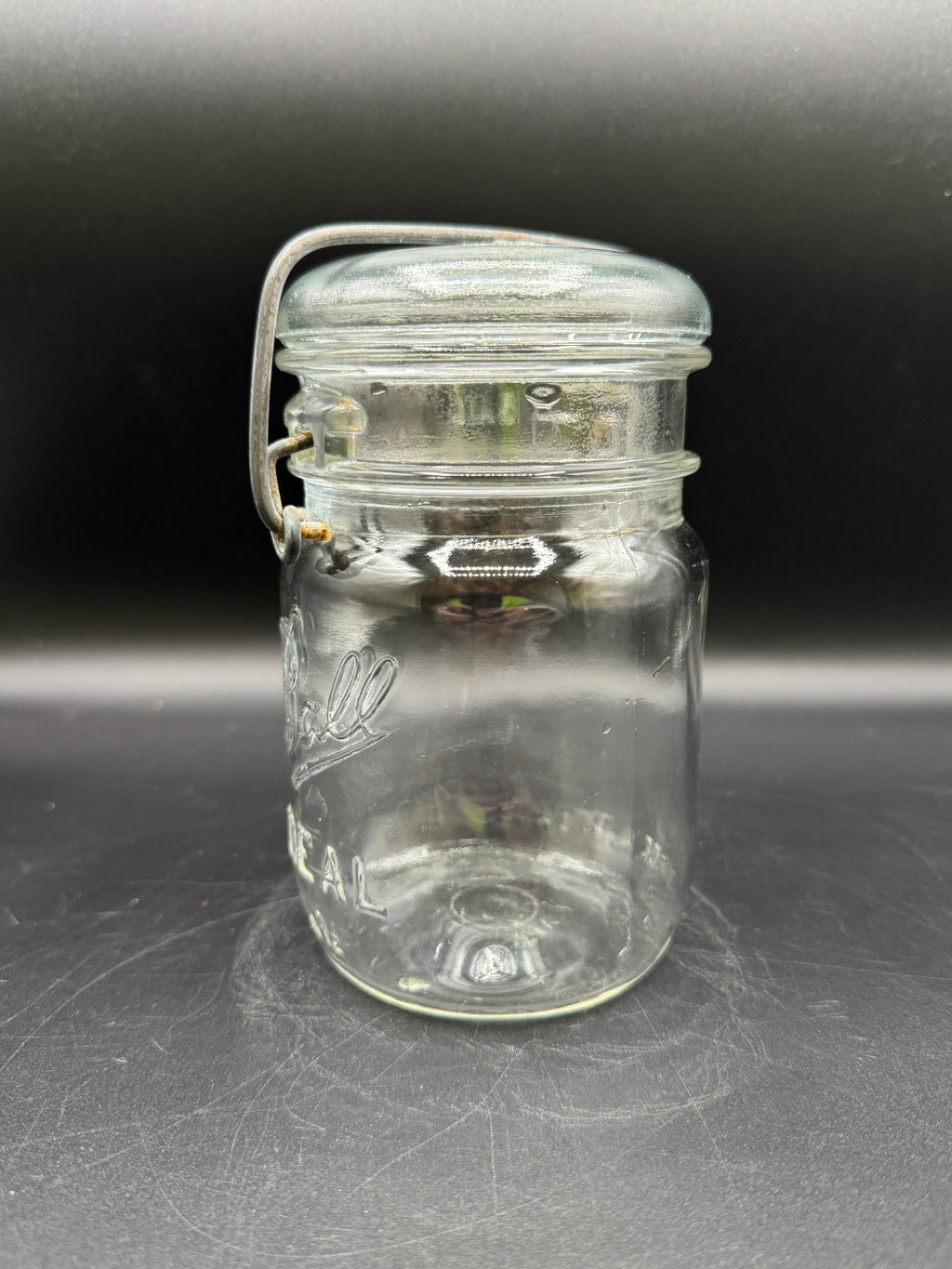 VTG Ball Ideal Glass Lid Mason Jars